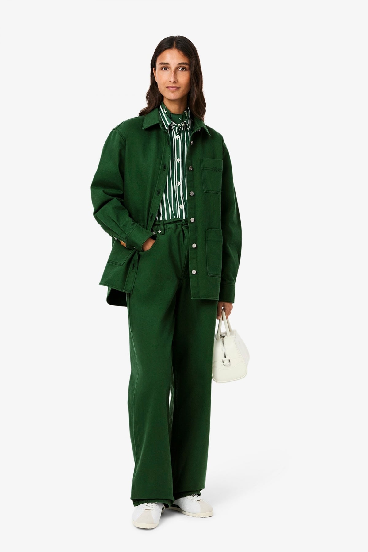 LACOSTE  BLOUSON  en color GREEN  (4)