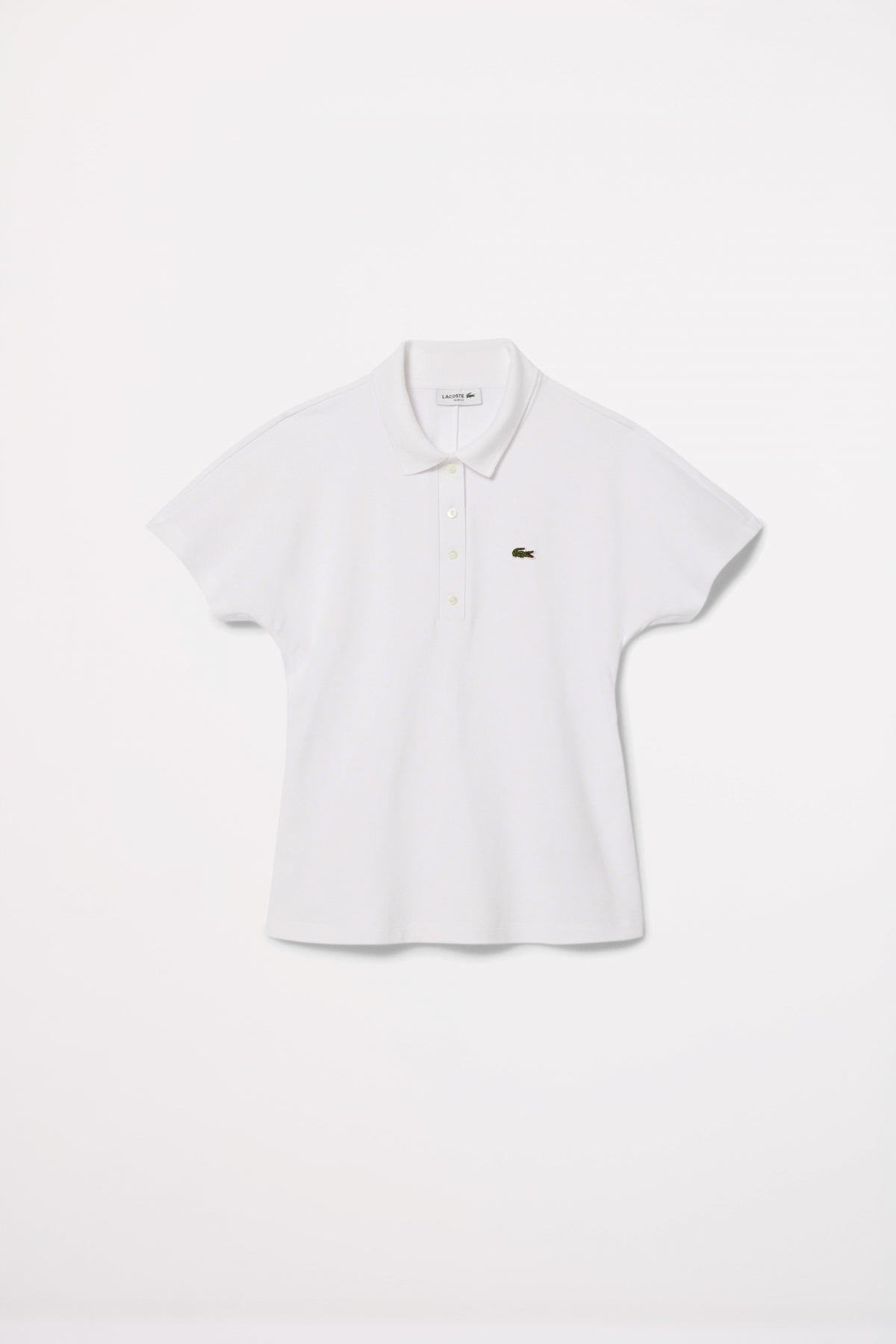 LACOSTE LONG SLEEVED RIBBED  en color WHITE  (2)