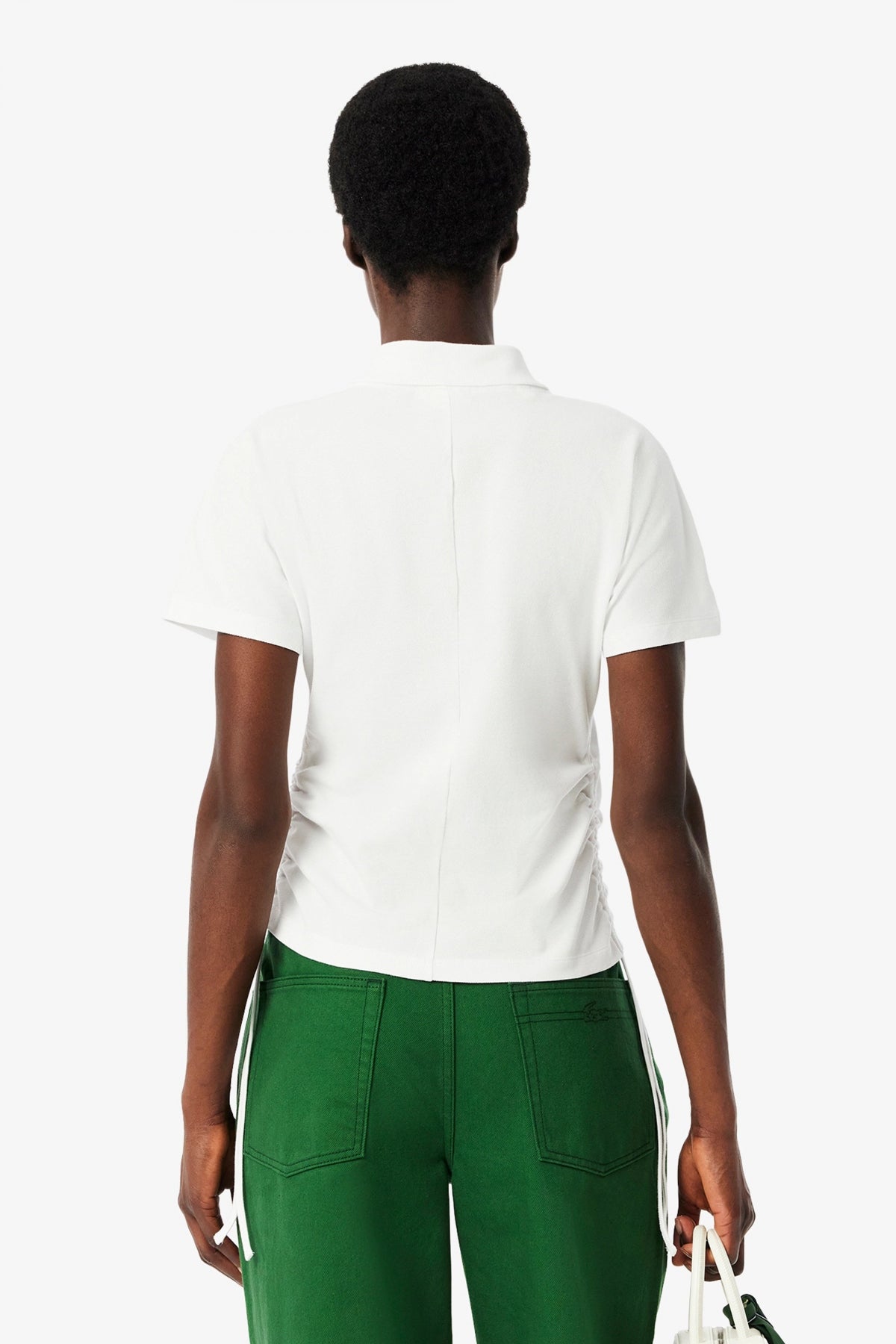 LACOSTE LONG SLEEVED RIBBED  en color WHITE  (3)
