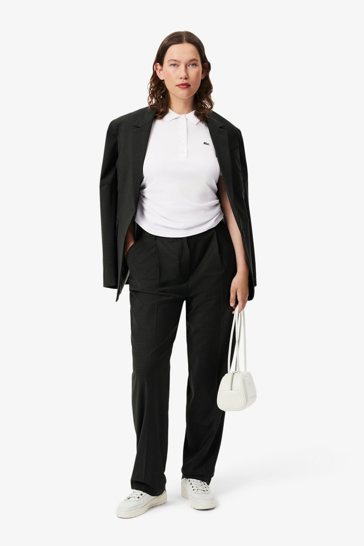 LACOSTE LONG SLEEVED RIBBED  en color WHITE  (4)