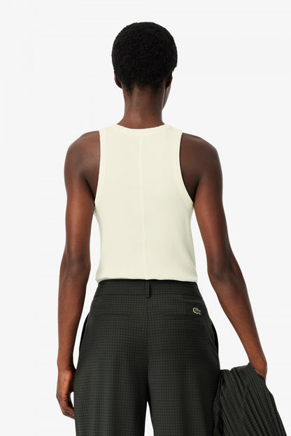 LACOSTE TEE-SHIRT en color FLOUR  (3)