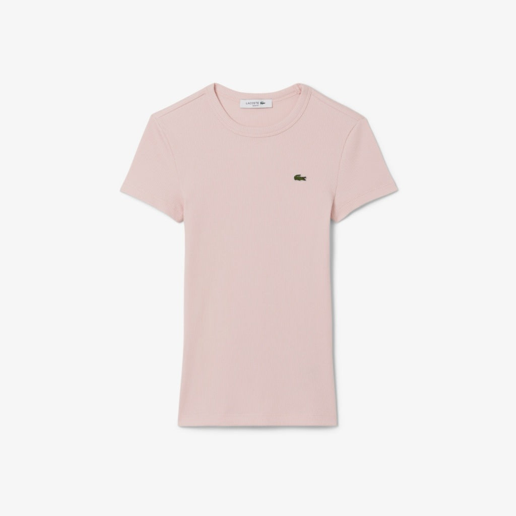LACOSTE SLIM FIT RIBBED COTT en color NIDUS  (3)