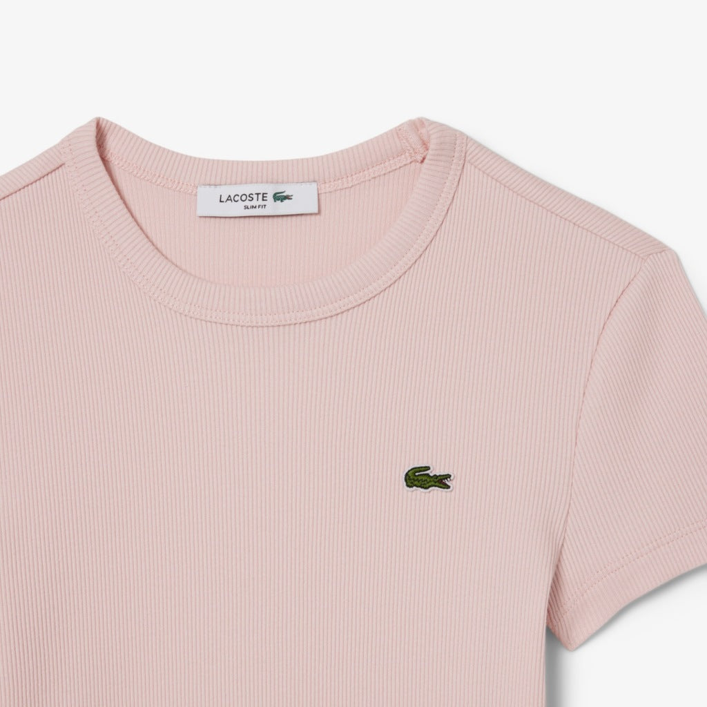LACOSTE SLIM FIT RIBBED COTT en color NIDUS  (4)