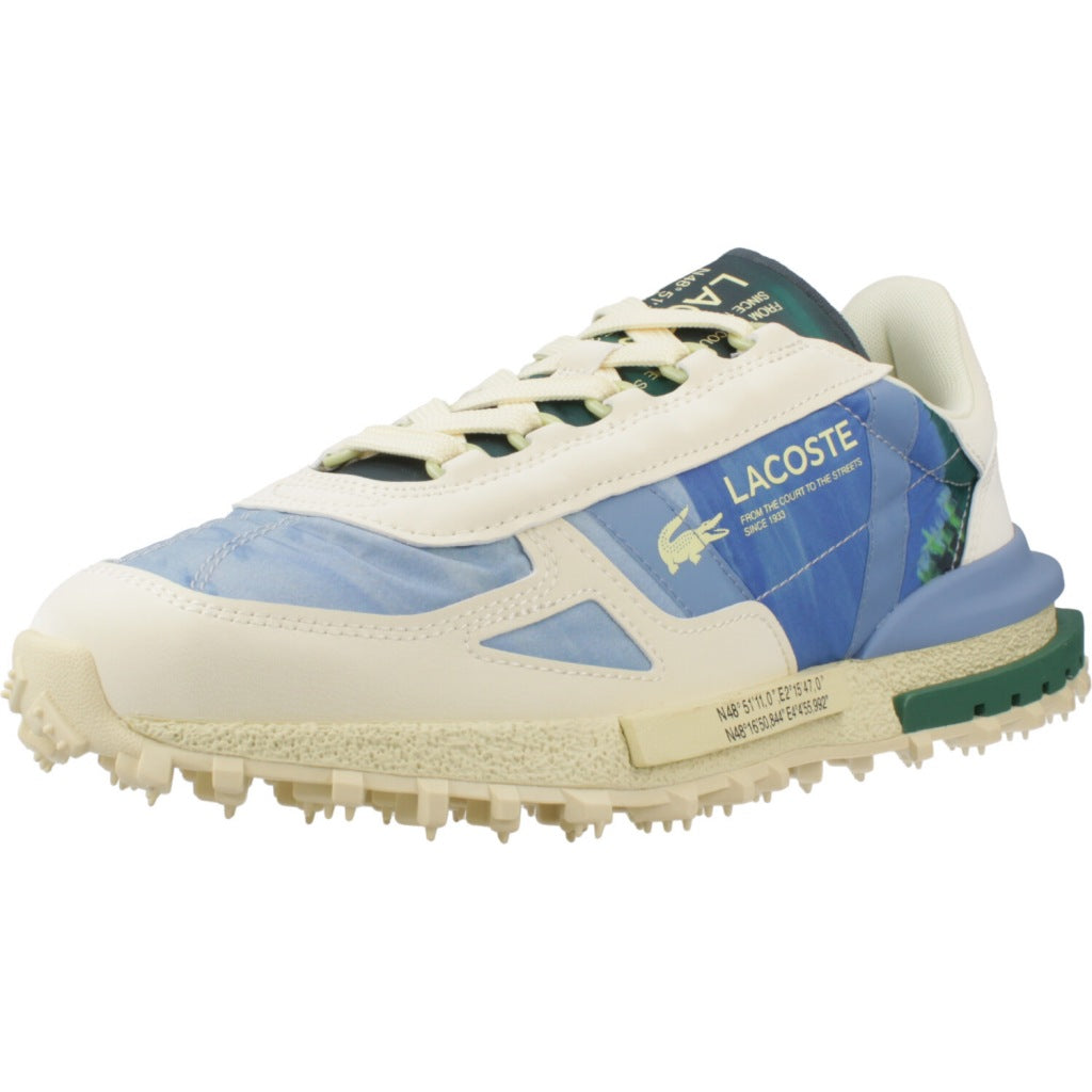 LACOSTE ELITE ACTIVE SNEAKE en color YLWBLU  (1)