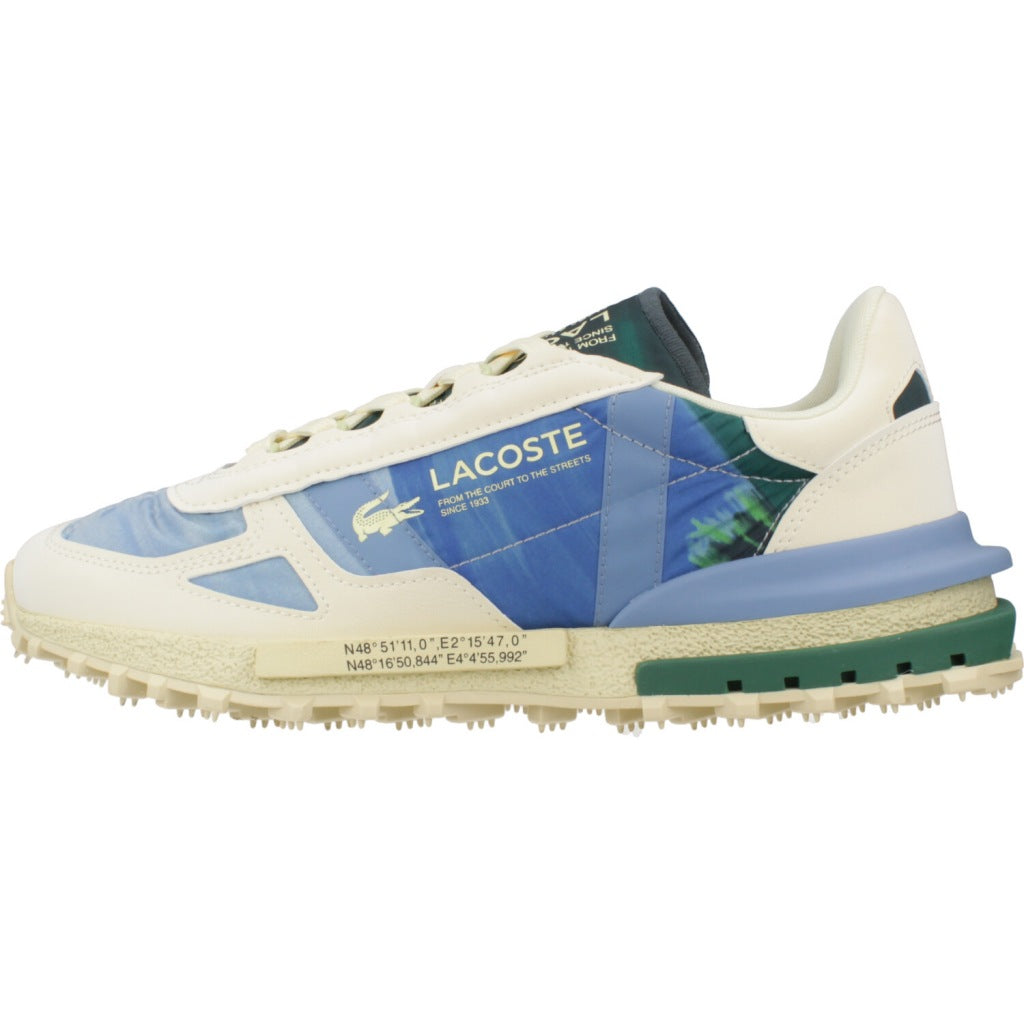 LACOSTE ELITE ACTIVE SNEAKE en color YLWBLU  (2)