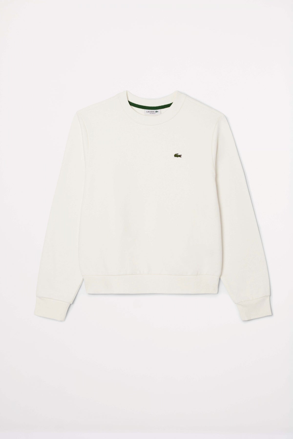 LACOSTE RELAXED FIT FLEECE C en color FLOUR  (2)