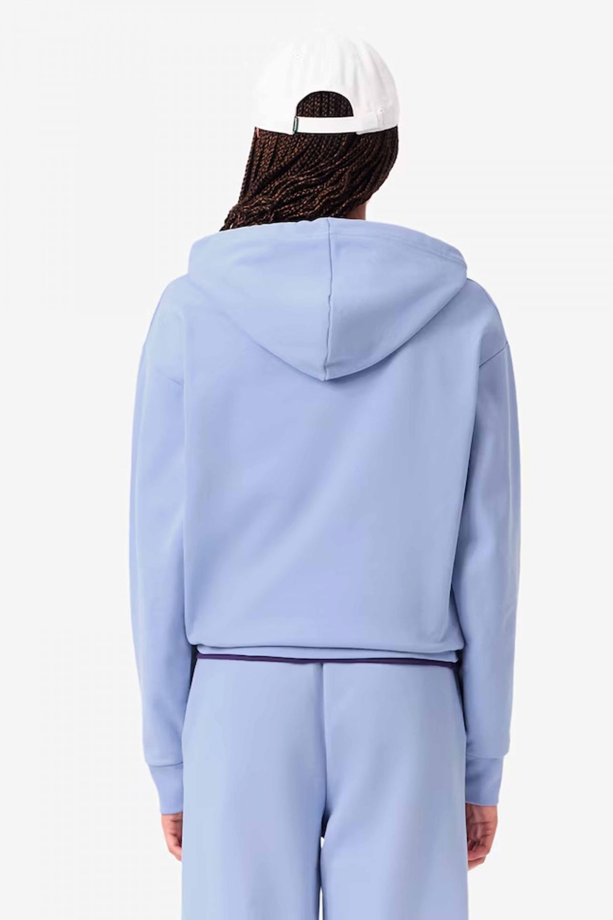LACOSTE OVERSIZED FLEECE HOO en color DLPHNM  (3)