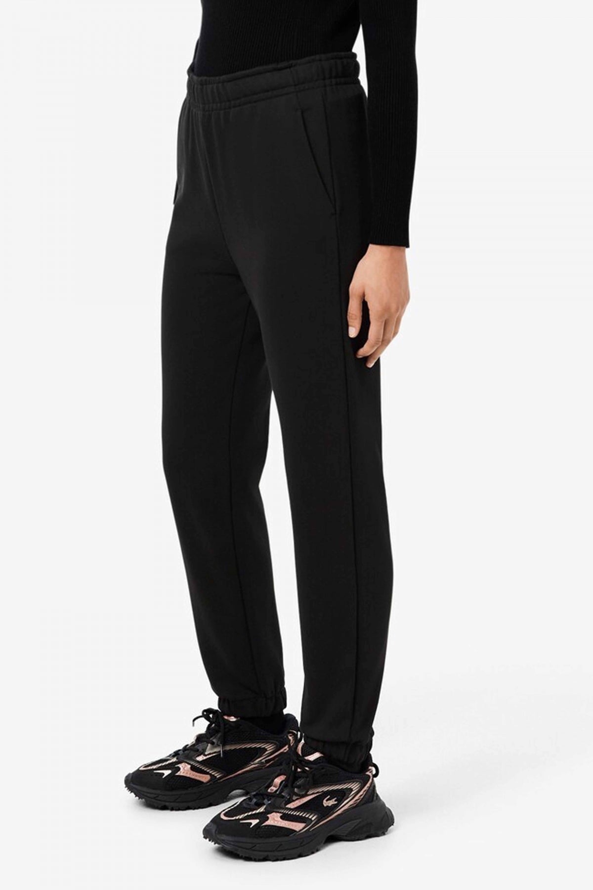 LACOSTE FLEECE SWEATPANTS en color BLACK  (1)