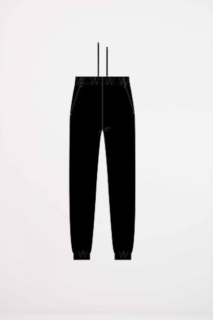 LACOSTE FLEECE SWEATPANTS en color BLACK  (2)