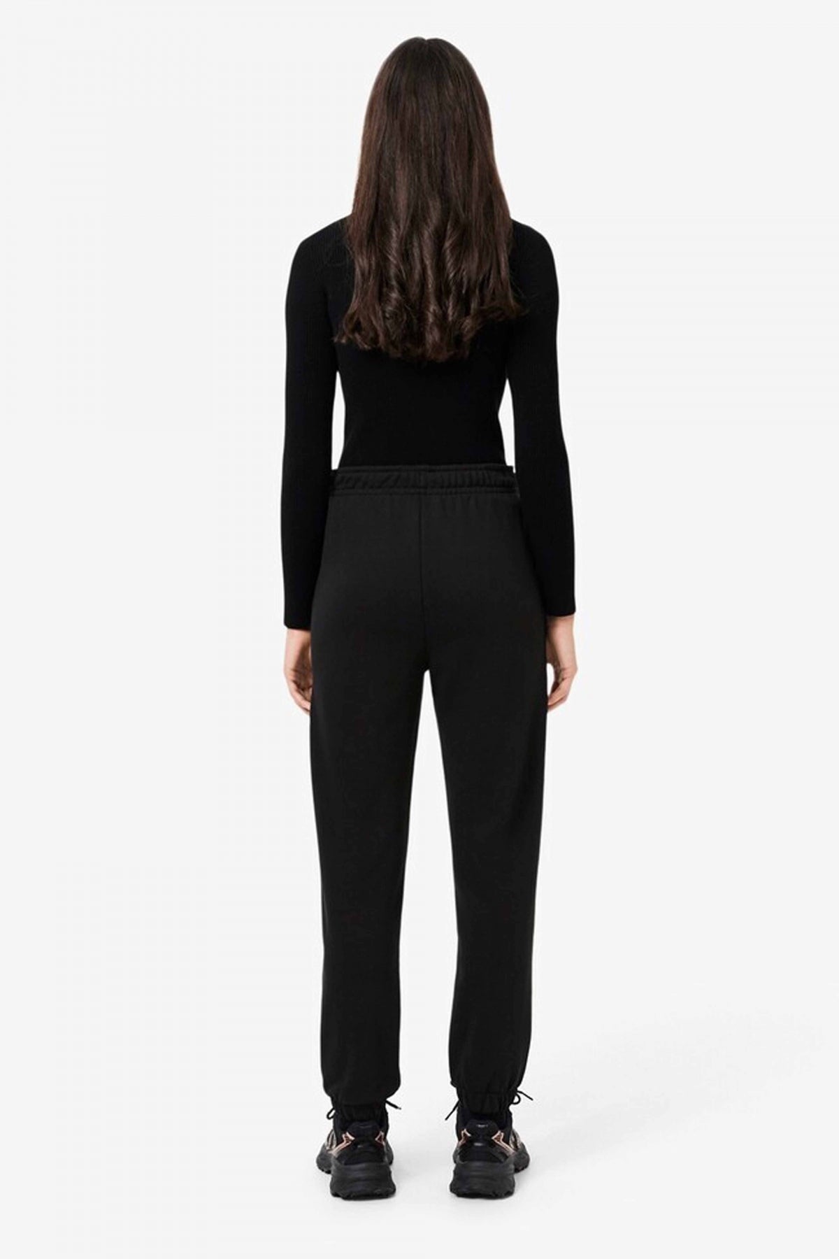 LACOSTE FLEECE SWEATPANTS en color BLACK  (3)