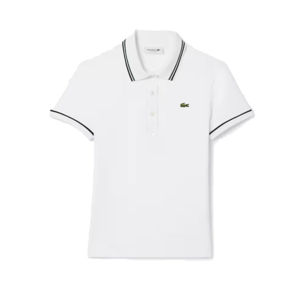 LACOSTE SLIM FIT POLO en color WHITE  (3)