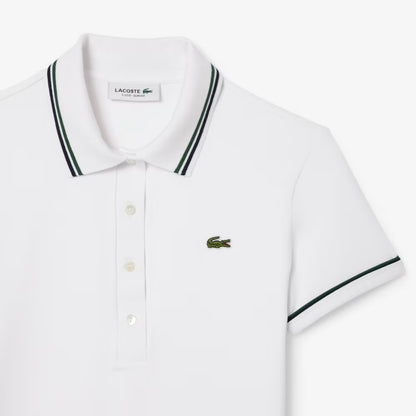 LACOSTE SLIM FIT POLO en color WHITE  (4)