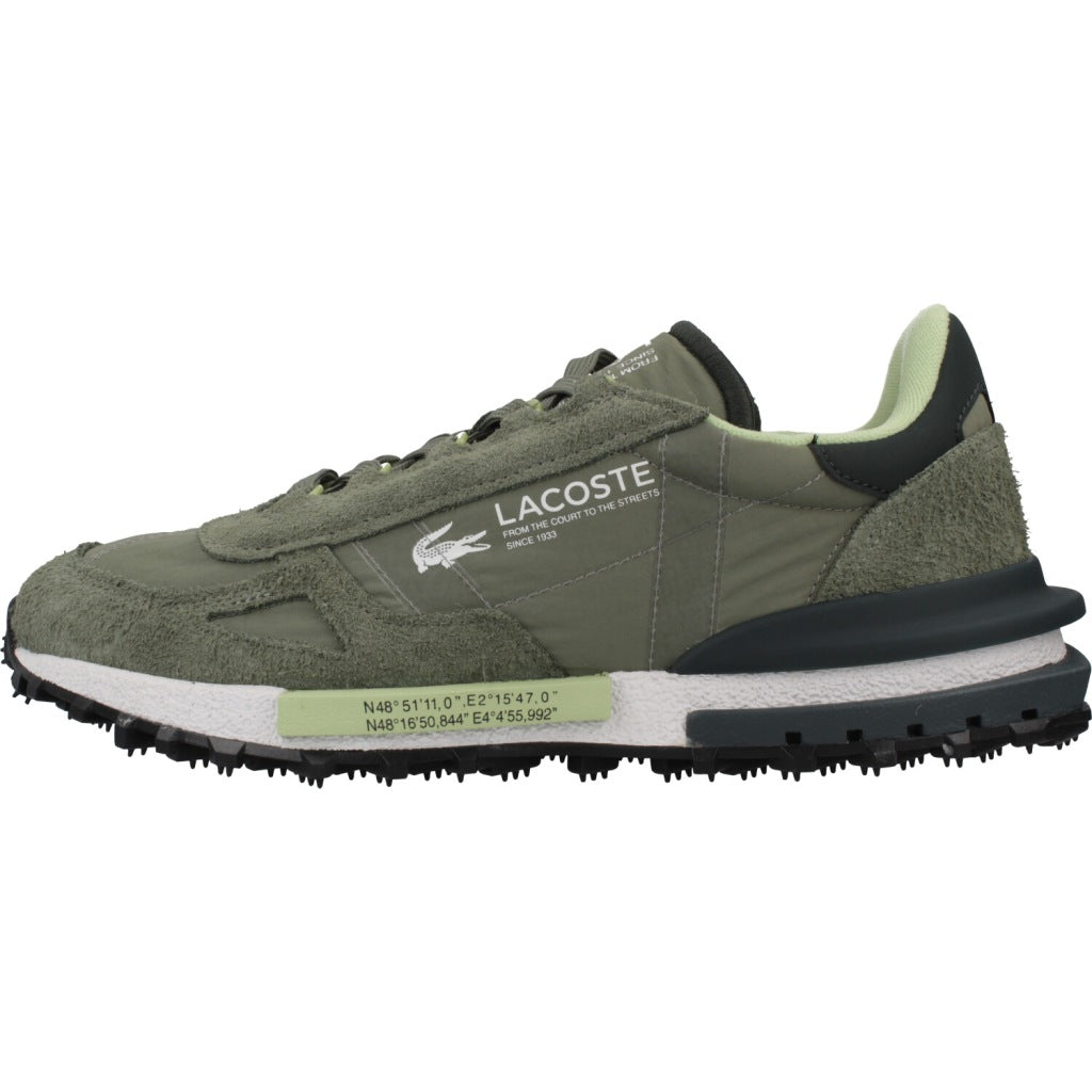 LACOSTE ELITE ACTIVE en color KHKWHT  (2)