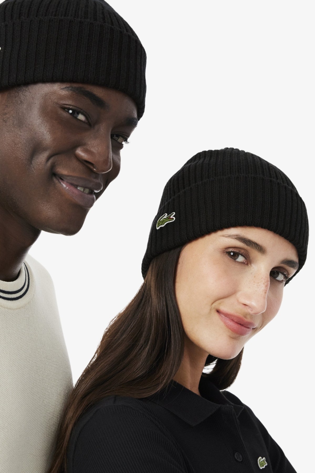 LACOSTE RB KNITTED CAP en color   (2)