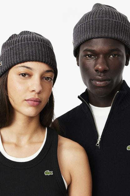 LACOSTE RB KNITTED CAP en color   (2)