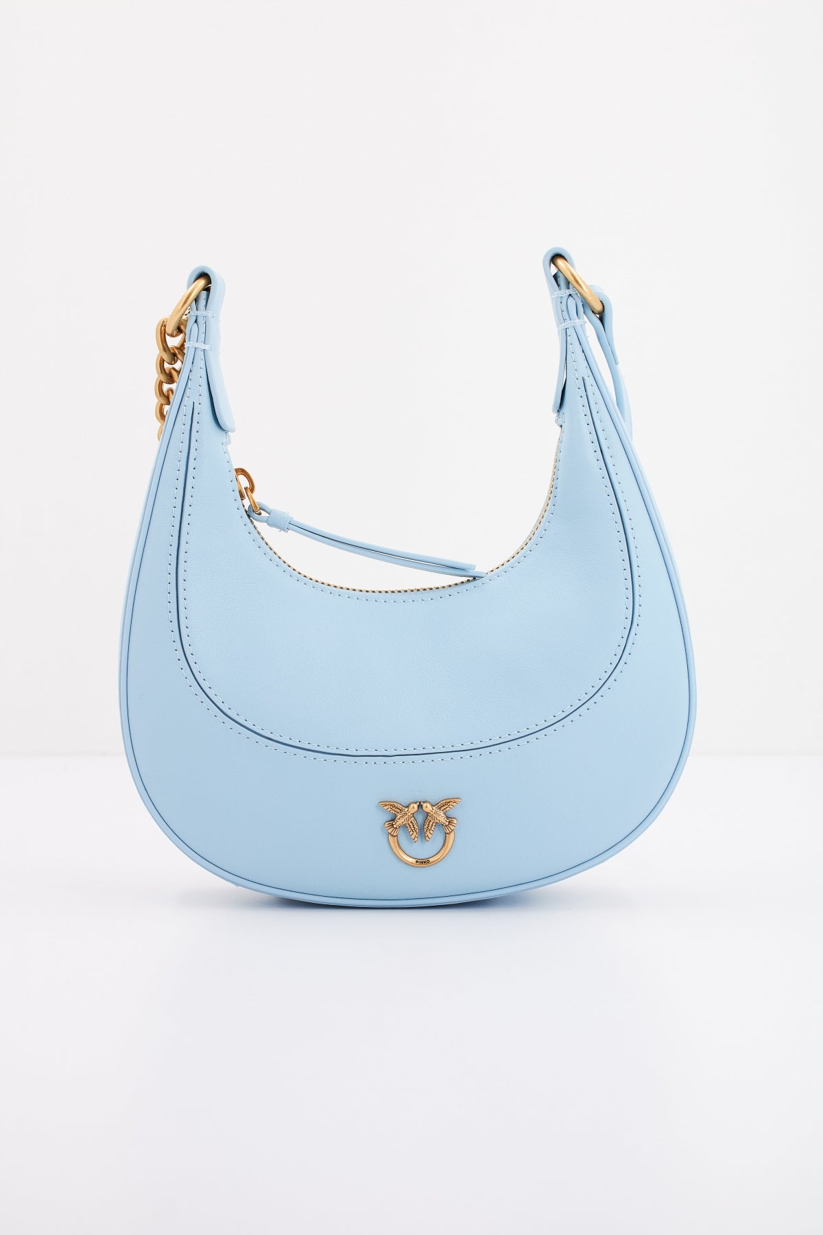 PINKO BRIOCHE HOBO MINI en color FNQ  (1)