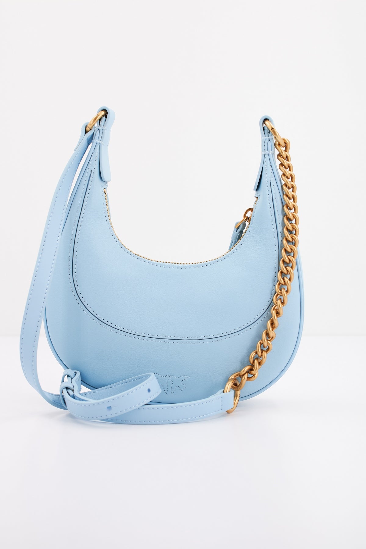 PINKO BRIOCHE HOBO MINI en color FNQ  (3)