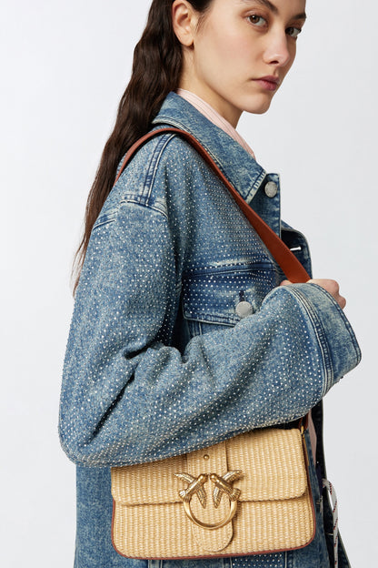 PINKO LOVE ONE MINI SLOUCH en color CQ  (4)