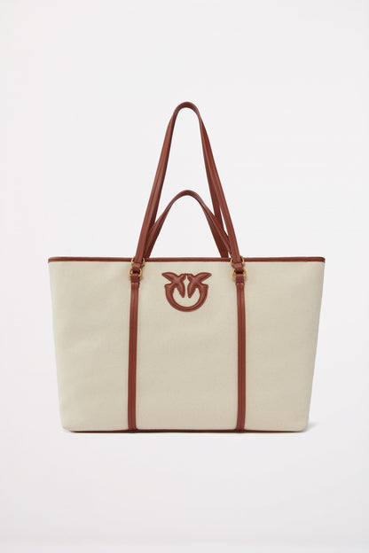 PINKO MIRANDA SHOPPER en color CLQ  (1)