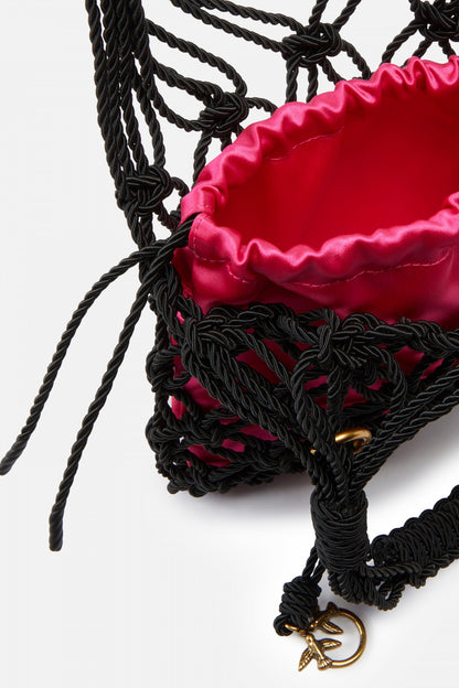 PINKO HANDBAG MINI en color ZPAQ  (3)