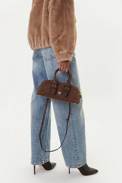 PINKO BOWLING BAG BAGUETTE en color LQ  (1)