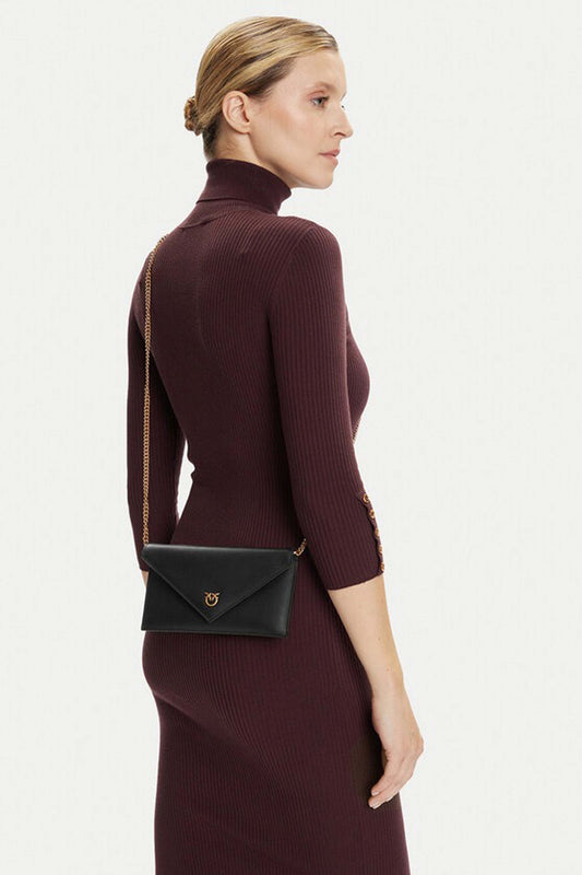 PINKO FLAT PURSE MINI en color ZQ  (1)