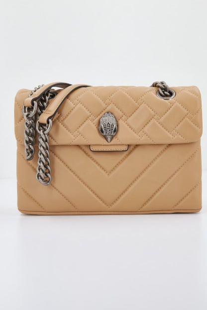 KURT GEIGER LONDON LEATHER KENSINGTON X en color CAMEL  (1)