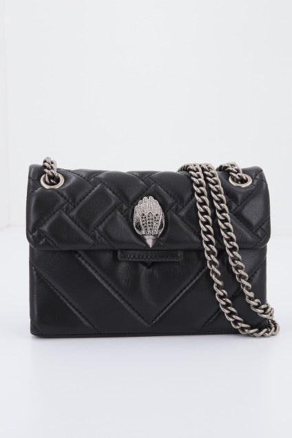 KURT GEIGER LONDON LEATHER MINI KENSING en color BLACK  (1)