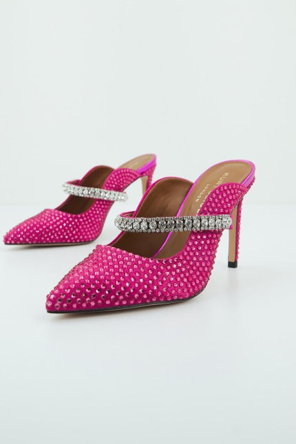 KURT GEIGER LONDON DUKE CRYSTAL en color FUCHSIA  (1)