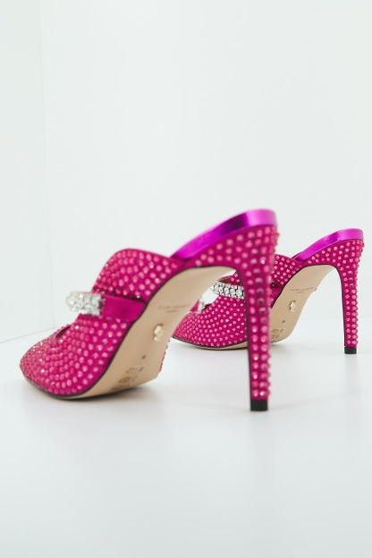 KURT GEIGER LONDON DUKE CRYSTAL en color FUCHSIA  (3)