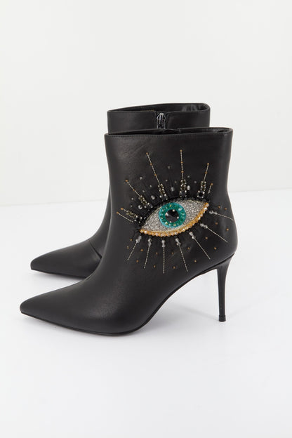 KURT GEIGER LONDON BELGRAVIA EYE ANKLE  en color BLCK  (1)