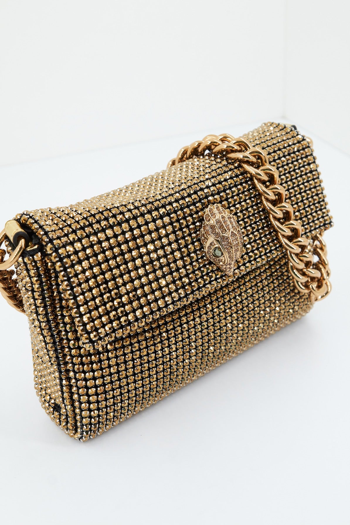 KURT GEIGER LONDON SM PARTY SHOULDER BA en color GLD  (3)