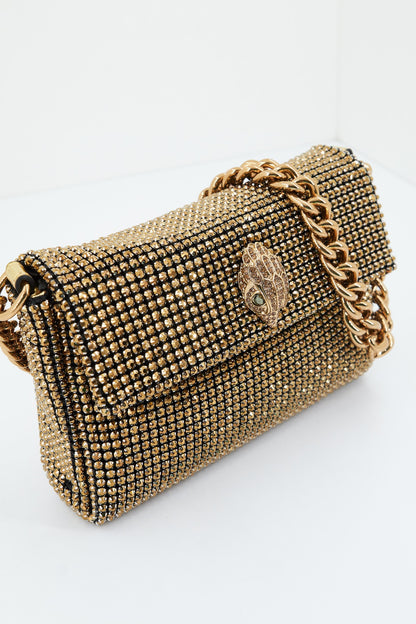 KURT GEIGER LONDON SM PARTY SHOULDER BA en color GLD  (3)