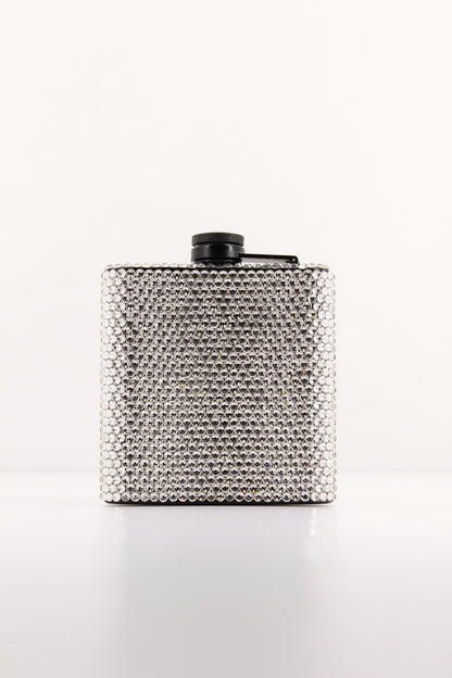 KURT GEIGER LONDON CRYSTAL FLASK en color SLVR  (2)