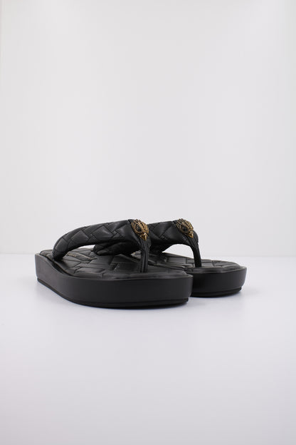 KURT GEIGER LONDON KENSINGTON PUFF FLIP en color BLACK  (2)