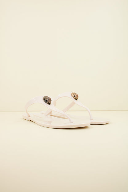 KURT GEIGER LONDON MADDISON T-BAR en color BONE  (2)