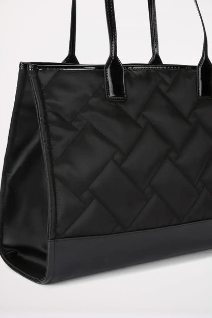 KURT GEIGER LONDON RECYCLED SQ SHOPPER  en color BLACK  (3)
