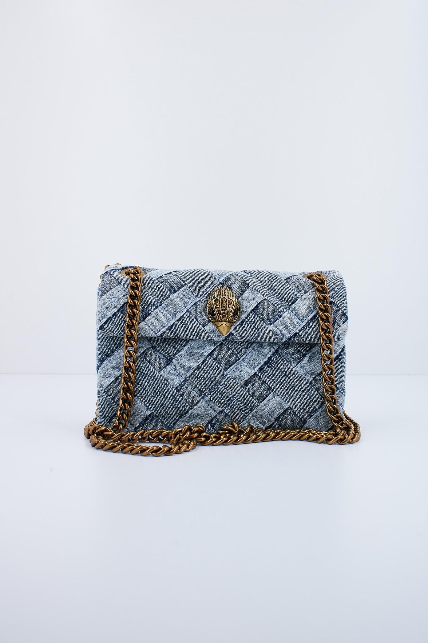 KURT GEIGER LONDON MINI KENSINGTON SOFT en color DENIM  (1)