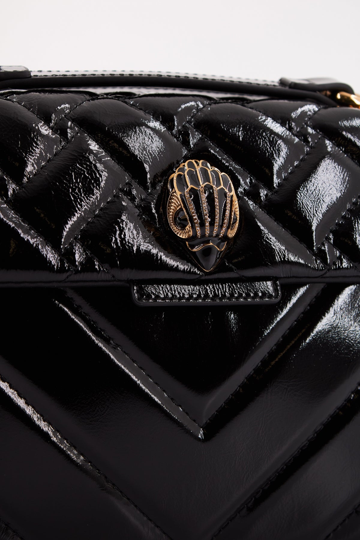 KURT GEIGER LONDON KENSINGTON BAG E en color BLACK  (4)