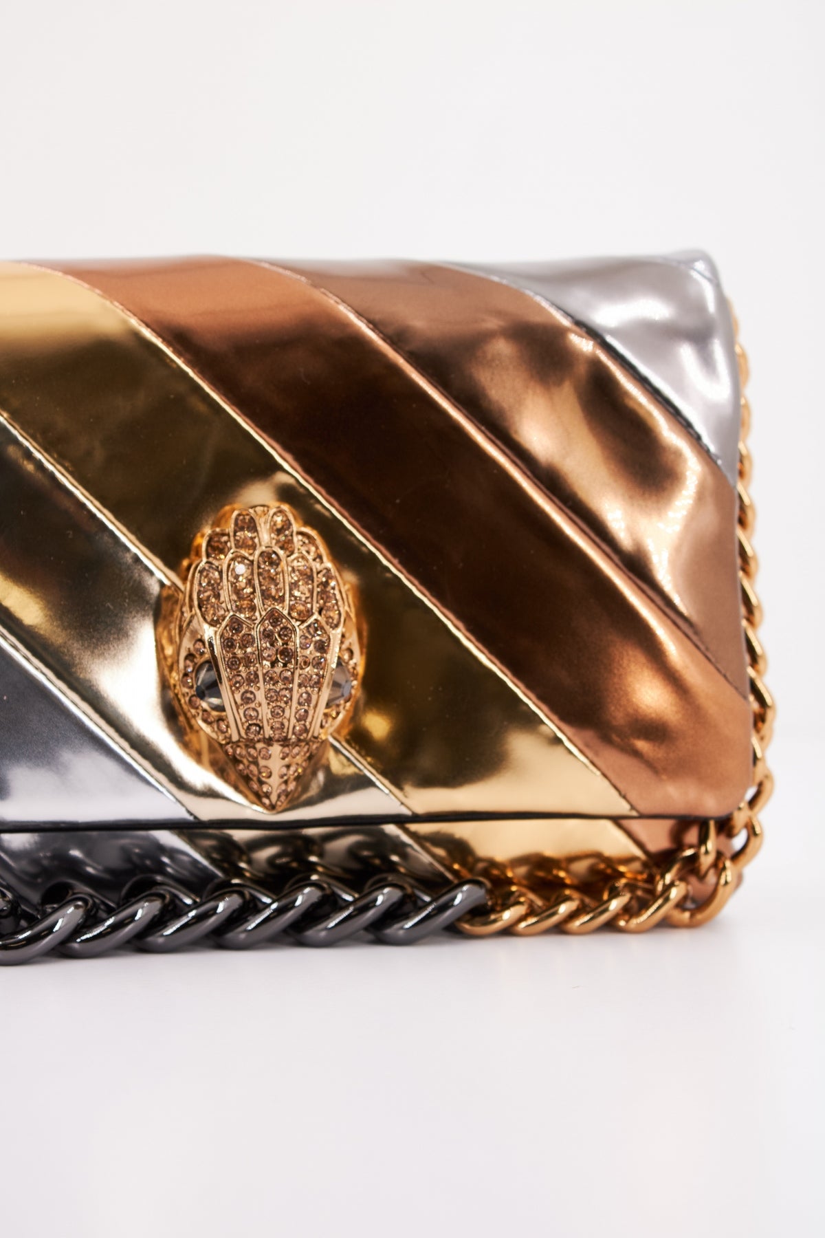 KURT GEIGER LONDON MINI KENSINGTON LONG en color MTLCMB  (4)