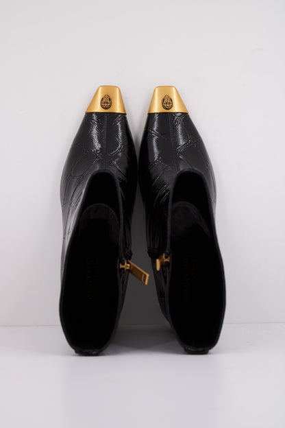 KURT GEIGER LONDON REGENT ANKLE BOOT en color BLKOTHR  (3)