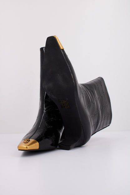 KURT GEIGER LONDON REGENT ANKLE BOOT en color BLKOTHR  (5)