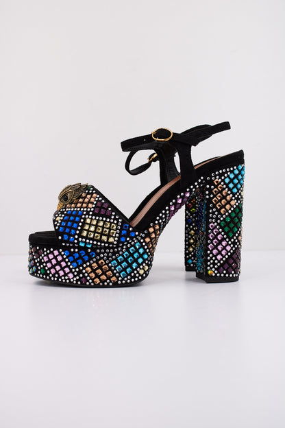 KURT GEIGER LONDON  KENSINGTON PLATFORM en color BLCKCMB  (1)