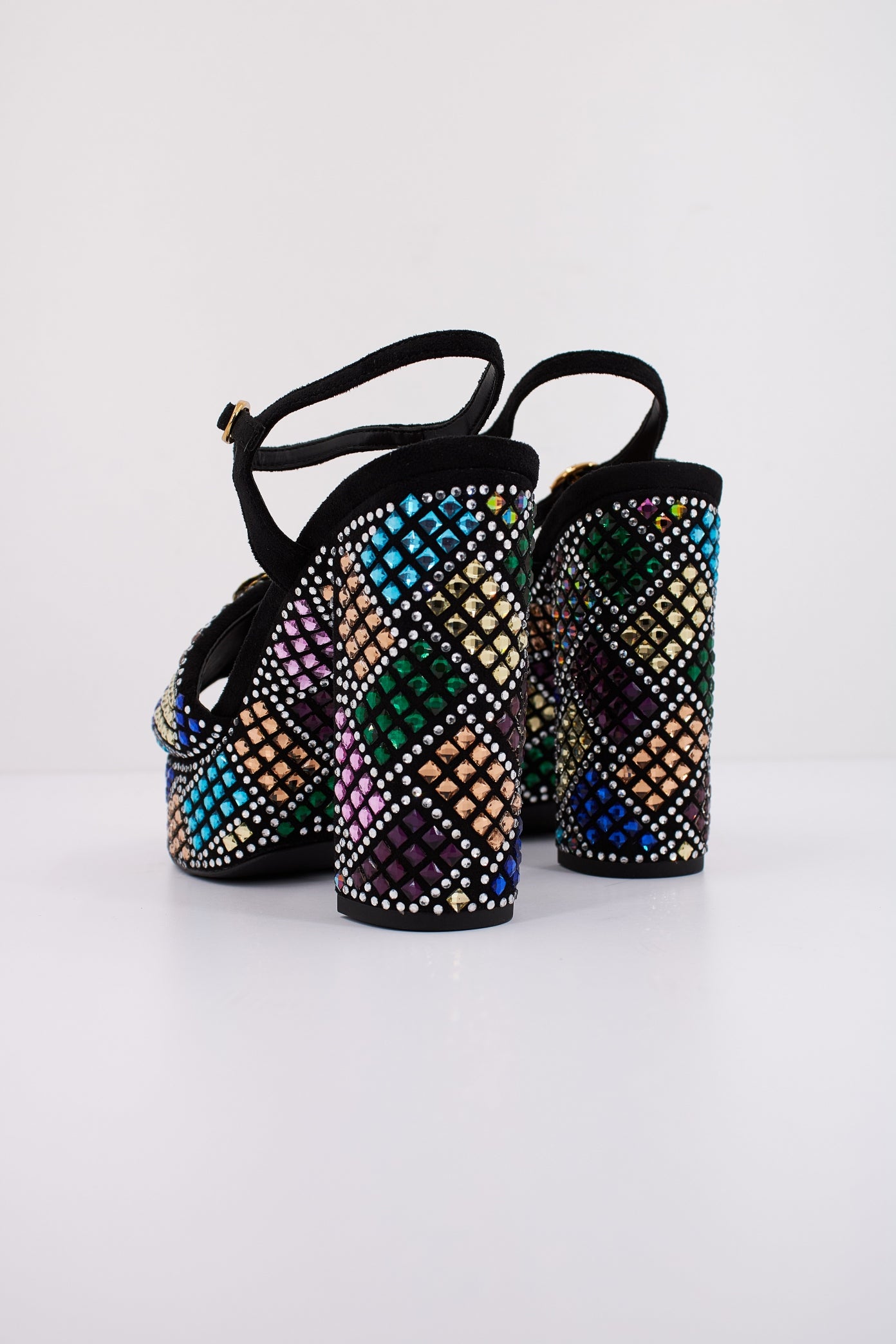 KURT GEIGER LONDON  KENSINGTON PLATFORM en color BLCKCMB  (4)