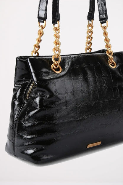 KURT GEIGER LONDON kensington tote bag en color BLCKCRC  (3)