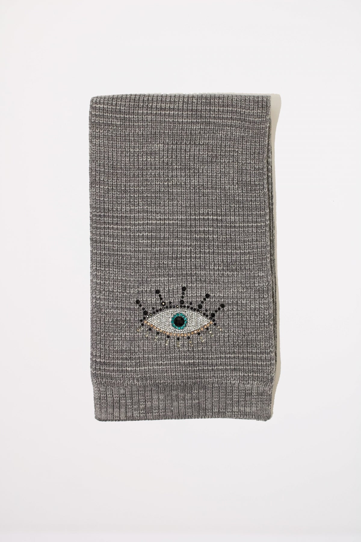 KURT GEIGER LONDON EVIL EYE SCARF en color GRYMXD  (1)