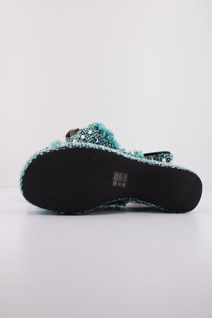 KURT GEIGER LONDON KENSINGTON en color AQUA  (5)