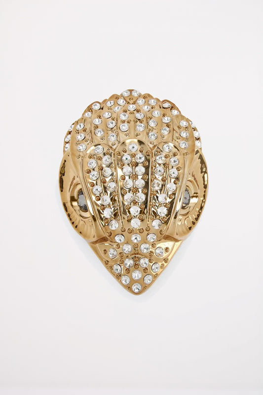 KURT GEIGER LONDON EAGLE CLUCH en color GOLD  (1)