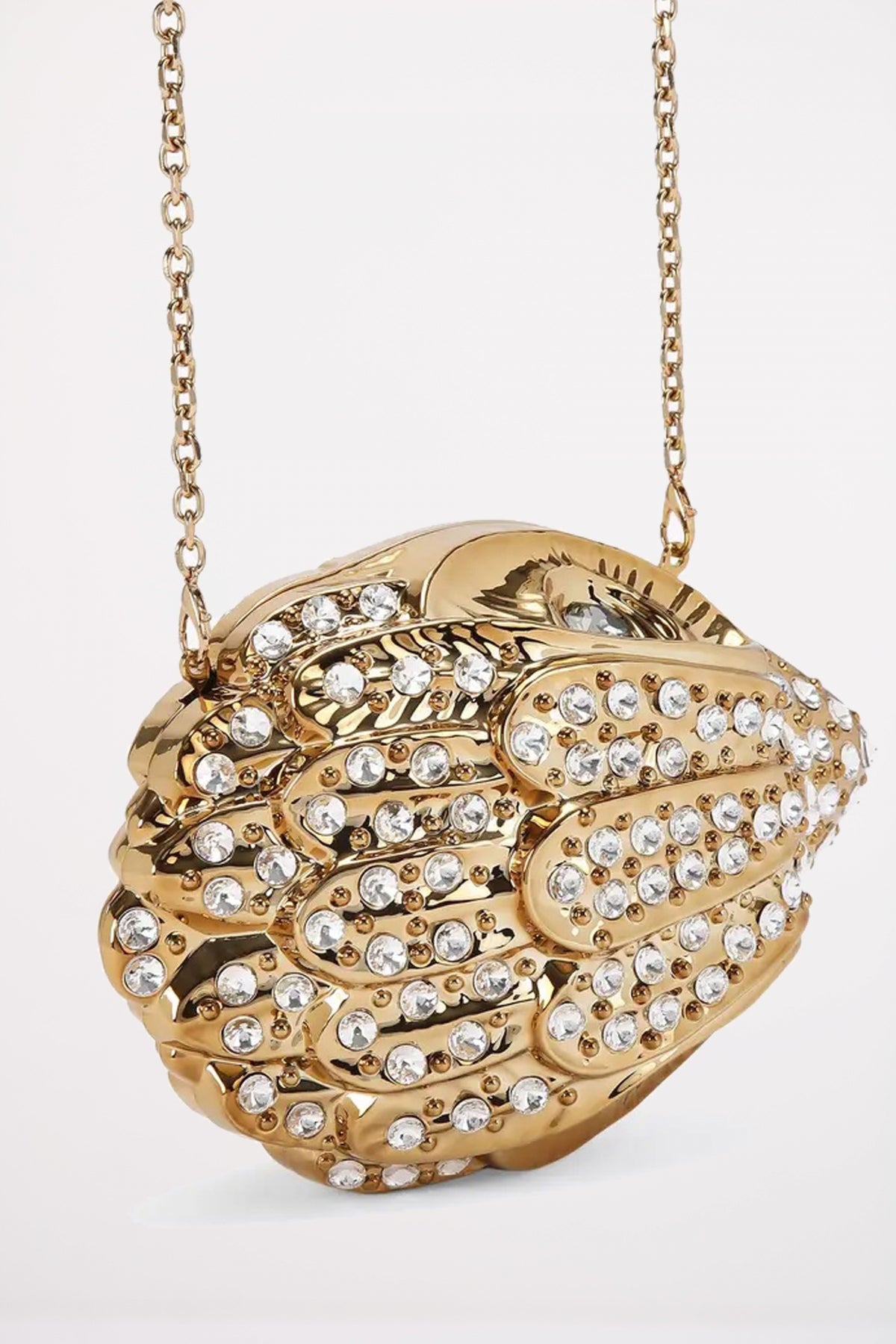 KURT GEIGER LONDON EAGLE CLUCH en color GOLD  (3)