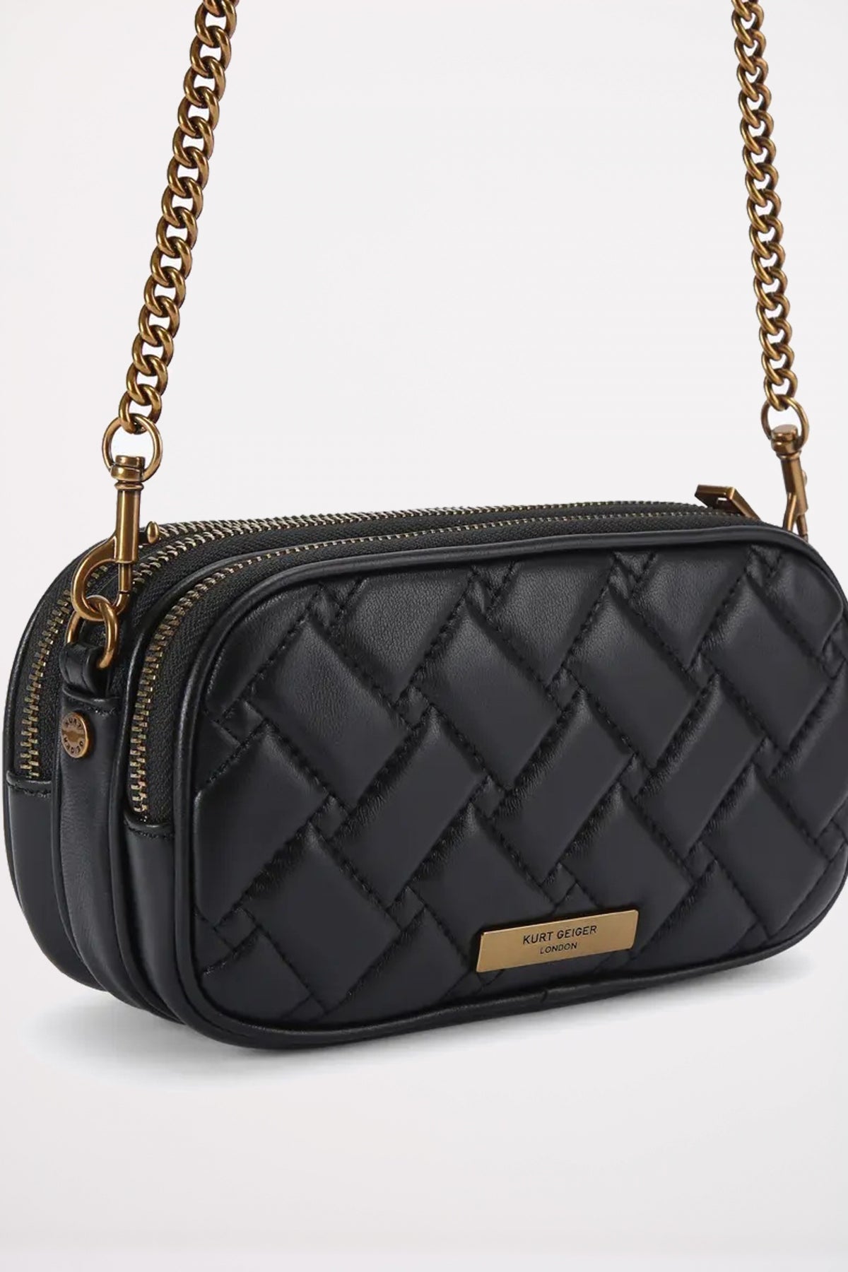 KURT GEIGER LONDON ZIP KENSINGTON C en color BLACK  (3)